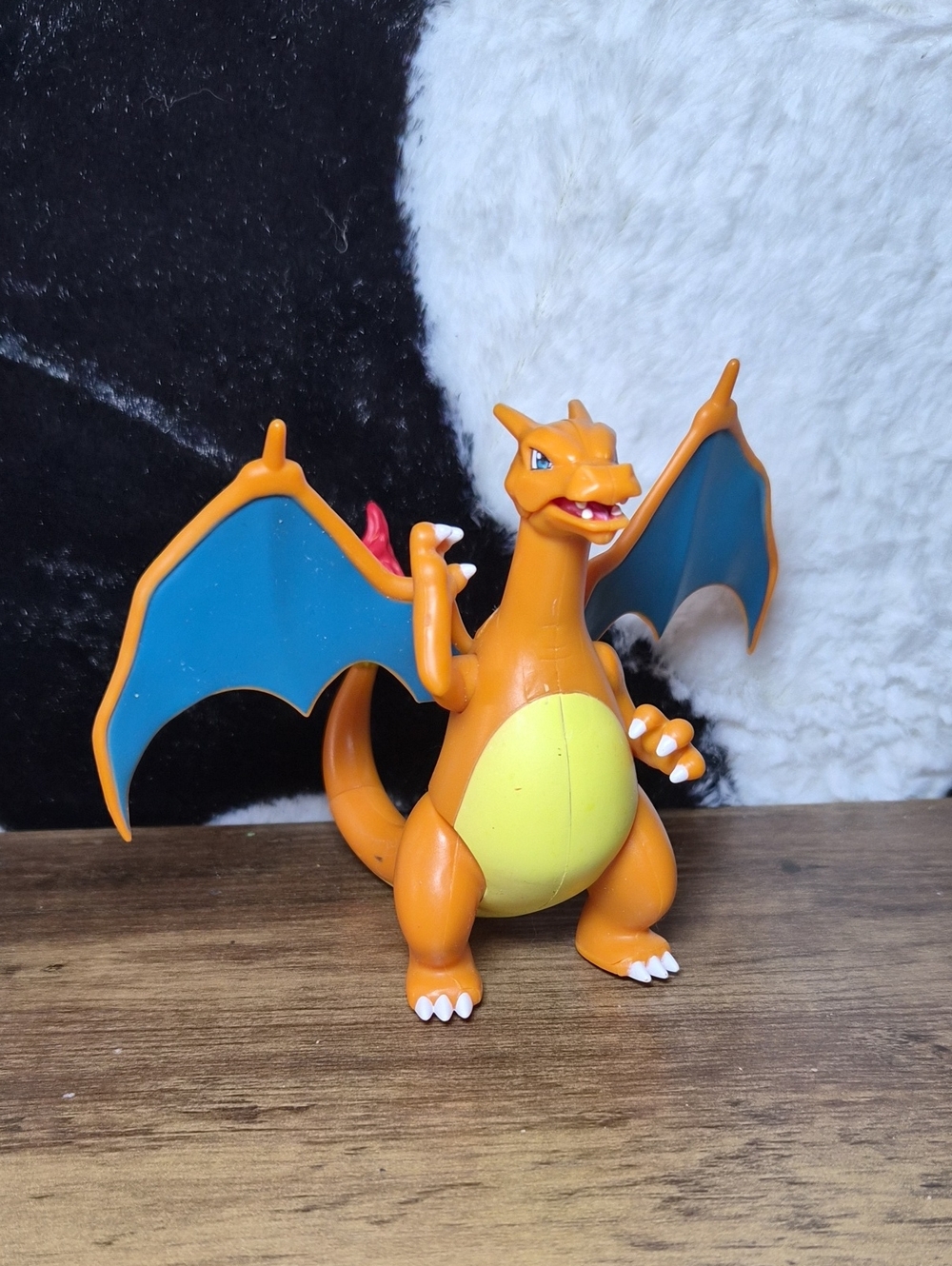 Pokemon Orange and Blue Dragon Action Figure Toy